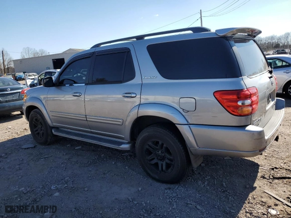 2004 Toyota Sequoia Limited with VIN 5TDBT48A84S226021, listed as a Copart auction lot 47307055 with 209,545 mi miles and Salvage Title. Bid and sale history available at carsss.com. Image 2.