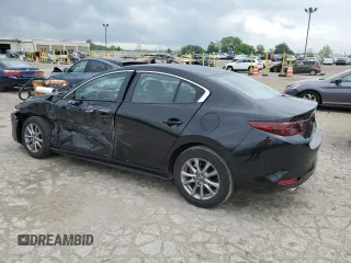 2021 Mazda 3 S with VIN JM1BPAAL2M1335330, listed as a Copart auction lot 56838145 with 33,225 mi miles and Salvage title. Bid and sale history available at DreamBid. Image 2.