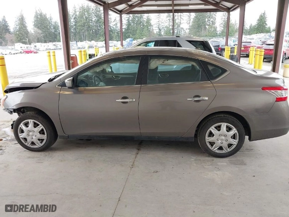 2015 Nissan Sentra SV with VIN 3N1AB7AP7FL651238, listed as a IAAI auction lot 41838468 with 100,711 mi miles. Bid and sale history available at carsss.com. Image 15.