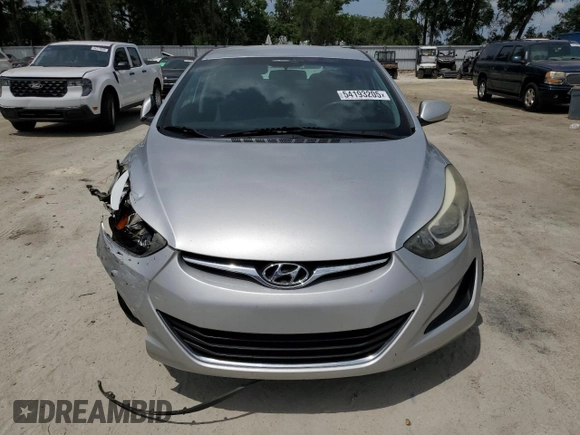 2015 Hyundai Elantra SE with VIN 5NPDH4AE6FH651267, listed as a Copart auction lot 54193205 with 111,874 mi miles and Salvage Title. Bid and sale history available at DreamBid. Image 5.