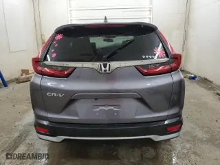2022 Honda CR-V EX-L with VIN 7FARW1H8XNE014863, listed as a Copart auction lot 48669005 with 55,257 mi miles and Salvage Title. Bid and sale history available at carsss.com. Image 6.