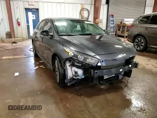 2024 Kia Forte GT-Line with VIN 3KPF54AD7RE711140, listed as a Copart auction lot 46453075 with 43,297 mi miles and Non Repairable. Bid and sale history available at carsss.com. Image 14.