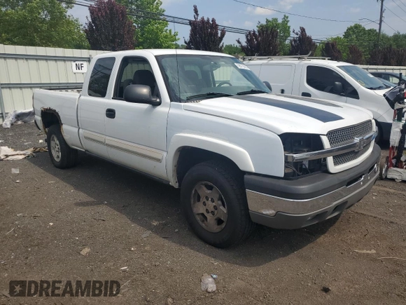 2005 Chevrolet Silverado 1500 Z71 z VIN 1GCEK19B45E330485, wystawiony jako Copart lot #59573585 z przebiegiem 163 119 mil mil oraz Szkoda całkowita • Salvage title. Historia ofert i sprzedaży dostępna na DreamBid. Obrazek 4.