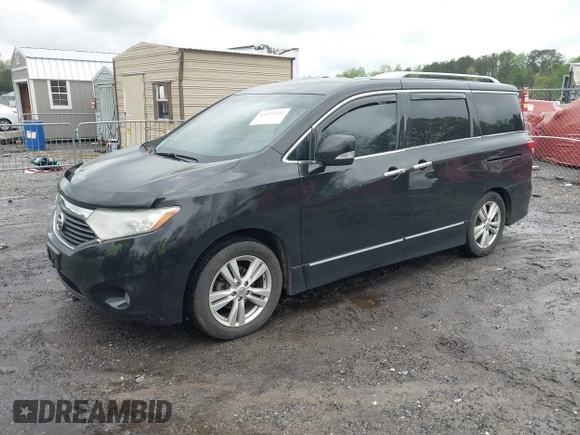 2012 Nissan Quest SL z VIN JN8AE2KP7C9040656, wystawiony jako IAAI lot #41971322 z przebiegiem 137 885 mil mil oraz . Historia ofert i sprzedaży dostępna na DreamBid. Obrazek 2.