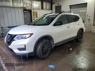 2018 Nissan Rogue SV with VIN 5N1AT2MV5JC819711, listed as a Copart auction lot 51777755 with 70,777 mi miles and Salvage Title. Bid and sale history available at carsss.com. Image 1.