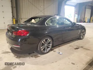 2020 BMW 4 Series 430i xDrive with VIN WBA4Z3C05L5N80743, listed as a Copart auction lot 57790385 with 12,498 mi miles and Salvage title. Bid and sale history available at DreamBid. Image 3.