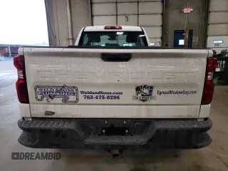 2022 Chevrolet Silverado 1500 Work Truck with VIN 3GCNAAEK9NG504553, listed as a Copart auction lot 43327085 with 42,722 mi miles and Salvage Title. Bid and sale history available at DreamBid. Image 6.