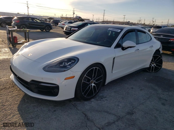 2023 Porsche Panamera with VIN WP0AJ2A72PL103454, listed as a Copart auction lot 81560454 with 0 mi miles and Salvage Title. Bid and sale history available at carsss.com. Image 1.