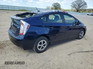 2014 Toyota Prius Four with VIN JTDKN3DU2E0381009, listed as a Copart auction lot 55391645 with 116,227 mi miles and Non Repairable. Bid and sale history available at DreamBid. Image 3.
