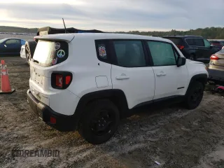 2020 Jeep Renegade Jeepster z VIN ZACNJAAB7LPL00686, wystawiony jako Copart lot #73235514 z przebiegiem 125 983 mil mil oraz Szkoda całkowita • Salvage title. Historia ofert i sprzedaży dostępna na DreamBid. Obrazek 3.