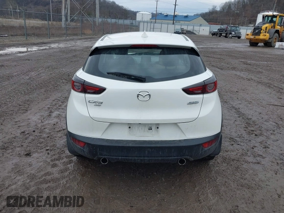 2019 Mazda CX-3 Grand Touring with VIN JM1DKFD76K0426879, listed as a IAAI auction lot 41669200 with 31,881 mi miles. Bid and sale history available at carsss.com. Image 16.