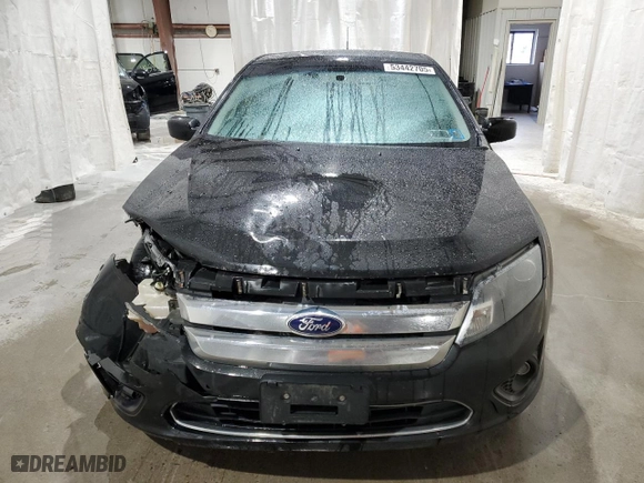 2012 Ford Fusion SE with VIN 3FAHP0HG4CR390403, listed as a Copart auction lot 53442705 with 254,289 mi miles and Salvage Title. Bid and sale history available at carsss.com. Image 5.