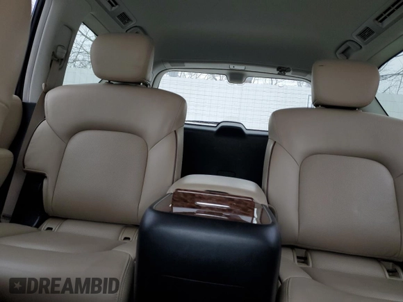 2019 Nissan Armada Platinum with VIN JN8AY2NEXK9755947, listed as a Copart auction lot 43970665 with 94,094 mi miles and Salvage Title. Bid and sale history available at carsss.com. Image 10.