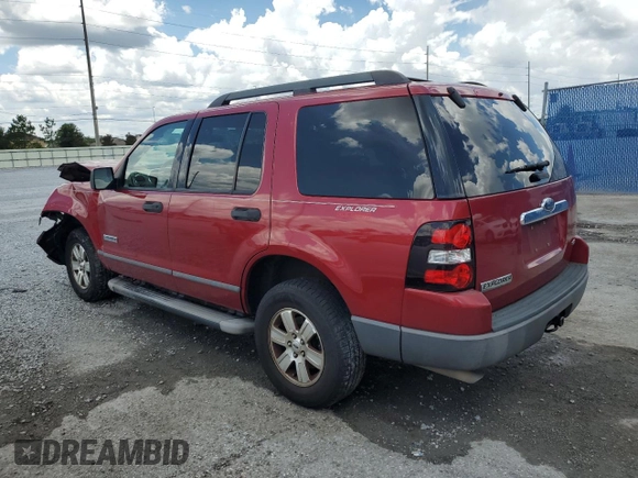 2006 Ford Explorer XLS with VIN 1FMEU62E46UA82351, listed as a Copart auction lot 62158805 with 166,860 mi miles and Salvage title. Bid and sale history available at DreamBid. Image 2.