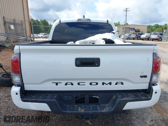 2023 Toyota Tacoma SR with VIN 3TMCZ5AN7PM639378, listed as a IAAI auction lot 42222407 with 38,172 mi miles and . Bid and sale history available at DreamBid. Image 16.