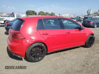 2016 Volkswagen Golf GTI S with VIN 3VW4T7AU5GM027573, listed as a Copart auction lot 64107854 with 103,856 mi miles and Salvage Title. Bid and sale history available at carsss.com. Image 3.