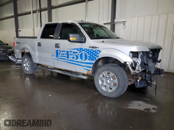 2011 Ford F-150 XLT with VIN 1FTFW1ET6BFB03019, listed as a Copart auction lot 62326295 with 202,603 mi miles and Salvage title. Bid and sale history available at DreamBid. Image 4.