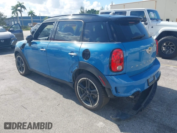 2016 MINI Countryman S with VIN WMWZC3C58GWT10084, listed as a IAAI auction lot 42895633 with 120,694 mi miles and . Bid and sale history available at DreamBid. Image 3.