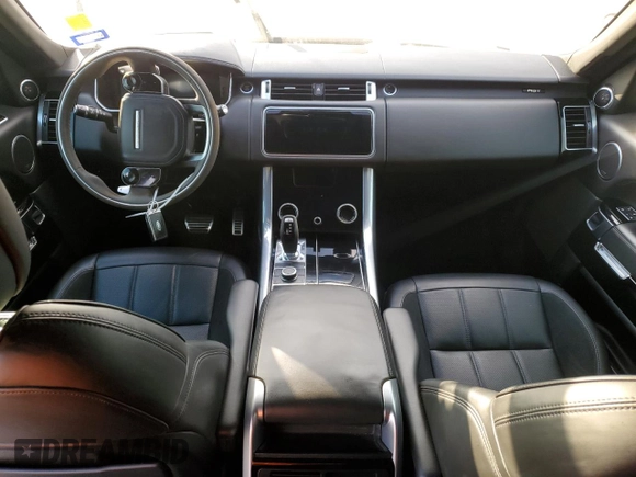 2019 Land Rover Range Rover Sport HST with VIN SALWS2SU6KA868560, listed as a Copart auction lot 80838074 with 57,030 mi miles and Salvage title. Bid and sale history available at DreamBid. Image 8.