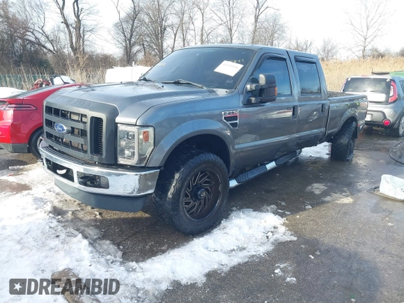 2008 Ford Super Duty F-250 SRW XL with VIN 1FTSW21508EC67716, listed as a IAAI auction lot 41293935 with 163,947 mi miles. Bid and sale history available at carsss.com. Image 2.
