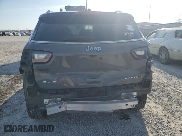 2022 Jeep Compass (RED) Edition с VIN 3C4NJDCB6NT104896, выставлен на аукционе Copart как лот 46656795 с пробегом 56 172 миль миль и Списание • Salvage title. История ставок и продаж доступна на DreamBid. Изображение 6.
