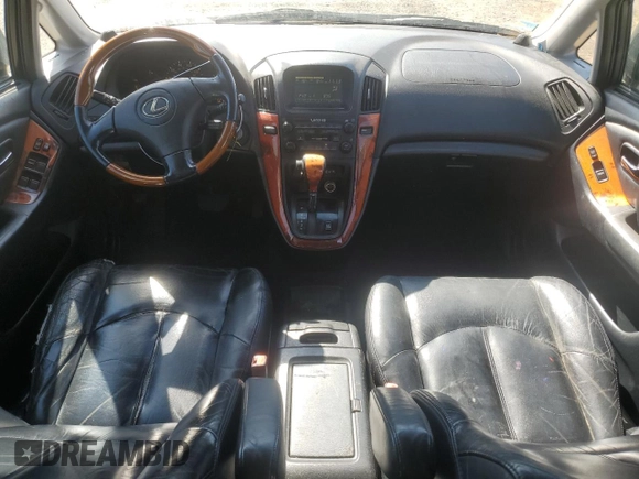 2002 Lexus RX 300 with VIN JTJHF10U820282916, listed as a Copart auction lot 67762054 with 188,965 mi miles and Salvage Title. Bid and sale history available at carsss.com. Image 8.
