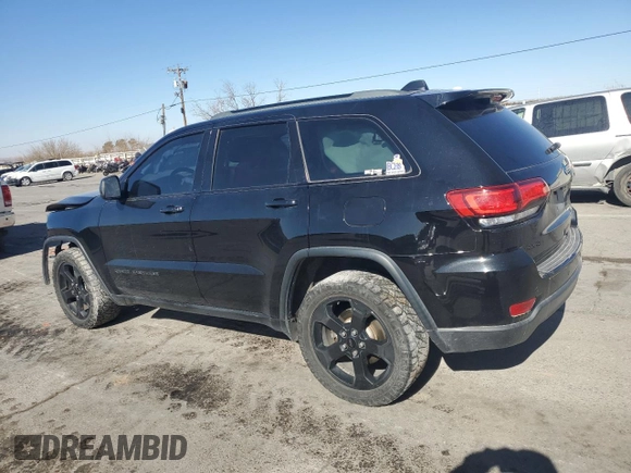 2018 Jeep Grand Cherokee Upland with VIN 1C4RJFAG6JC352504, listed as a Copart auction lot 88304335 with 96,011 mi miles and Salvage title. Bid and sale history available at DreamBid. Image 2.