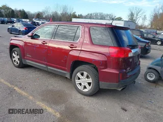 2016 GMC Terrain SLE with VIN 2GKALMEK9G6298423, listed as a IAAI auction lot 40803806 with 164,798 mi miles and . Bid and sale history available at carsss.com. Image 3.