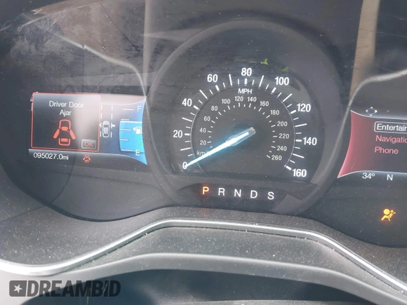 2017 Ford Fusion Sport with VIN 3FA6P0VP0HR246768, listed as a IAAI auction lot 41593508 with 95,027 mi miles. Bid and sale history available at carsss.com. Image 7.