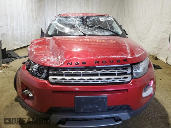 2012 Land Rover Range Rover Evoque Prestige Premium z VIN SALVV2BG2CH618223, wystawiony jako Copart lot #46396995 z przebiegiem Nie podano mil oraz Szkoda całkowita • Salvage title. Historia ofert i sprzedaży dostępna na DreamBid. Obrazek 5.