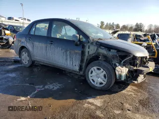 2009 Nissan Versa 1.8 S with VIN 3N1BC11E59L403040, listed as a Copart auction lot 42345715 with 193,671 mi miles and Salvage Title. Bid and sale history available at carsss.com. Image 4.