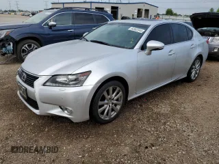 2013 Lexus GS 350 with VIN JTHCE1BLXD5005600, listed as a Copart auction lot 64962344 with 137,096 mi miles and Salvage Title. Bid and sale history available at carsss.com. Image 1.