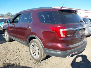 2018 Ford Explorer Limited with VIN 1FM5K7FH5JGB07443, listed as a IAAI auction lot 41251705 with 59,764 mi miles. Bid and sale history available at carsss.com. Image 3.