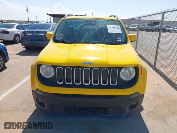 2016 Jeep Renegade Latitude z VIN ZACCJABT1GPD53424, wystawiony jako IAAI lot #42349781 z przebiegiem 108 209 mil mil oraz . Historia ofert i sprzedaży dostępna na DreamBid. Obrazek 12.