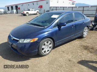 2007 Honda Civic Sdn LX with VIN 1HGFA16587L124463, listed as a IAAI auction lot 42042736 with 189,929 mi miles. Bid and sale history available at carsss.com. Image 18.