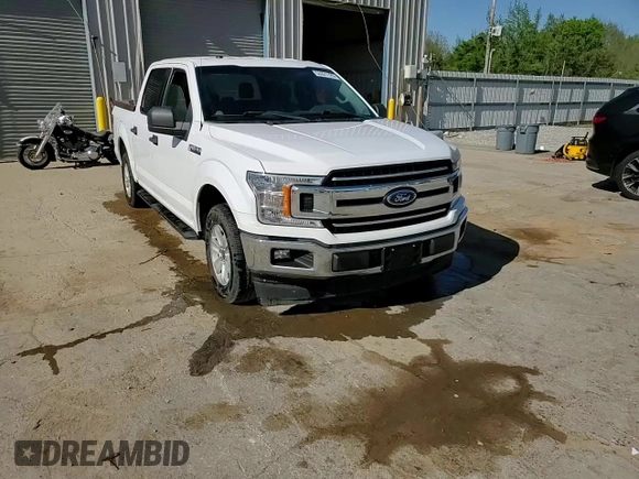 2018 Ford F-150 XL with VIN 1FTEW1C53JKF43575, listed as a Copart auction lot 53321125 with 79,707 mi miles and Salvage title. Bid and sale history available at DreamBid. Image 13.