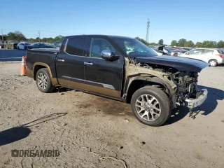 2022 Toyota Tundra 1794 Edition with VIN 5TFMA5DB6NX009193, listed as a Copart auction lot 74429534 with 49,570 mi miles and Salvage title. Bid and sale history available at DreamBid. Image 4.
