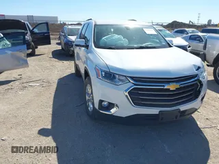2020 Chevrolet Traverse LT Cloth with VIN 1GNERGKW9LJ255970, listed as a IAAI auction lot 41653543 with 55,694 mi miles. Bid and sale history available at carsss.com. Image 1.