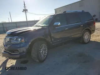 2015 Lincoln Navigator z VIN 5LMJJ2HT6FEJ02578, wystawiony jako Copart lot #48020895 z przebiegiem 157 597 mil mil oraz Szkoda całkowita • Salvage title. Historia ofert i sprzedaży dostępna na DreamBid. Obrazek 1.