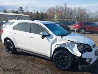 2016 Chevrolet Equinox LT with VIN 2GNFLFEK6G6100952, listed as a IAAI auction lot 41905664 with 132,665 mi miles. Bid and sale history available at carsss.com. Image 1.