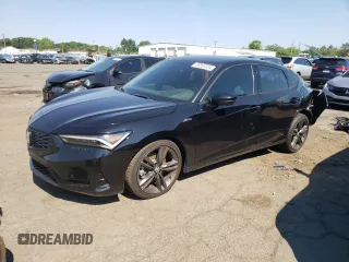 2023 Acura Integra Technology with VIN 19UDE4G76PA001348, listed as a Copart auction lot 60397034 with 22,478 mi miles and Salvage Title. Bid and sale history available at carsss.com. Image 1.