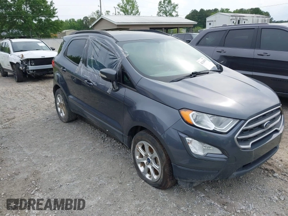 2020 Ford EcoSport SE with VIN MAJ3S2GE8LC337853, listed as a IAAI auction lot 42126070 with Not Provided miles. Bid and sale history available at carsss.com. Image 1.