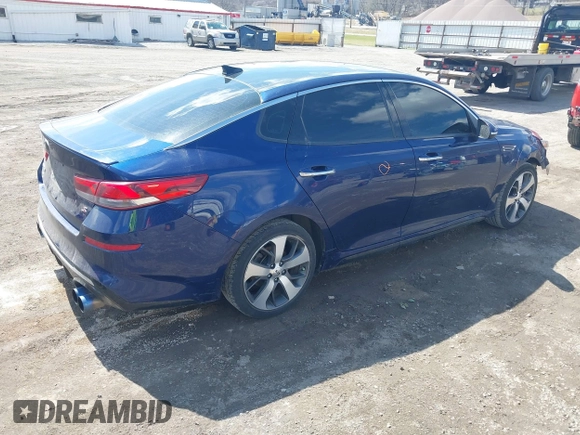 2019 Kia Optima LX with VIN 5XXGT4L30KG283410, listed as a IAAI auction lot 41899185 with 100,189 mi miles and . Bid and sale history available at carsss.com. Image 4.