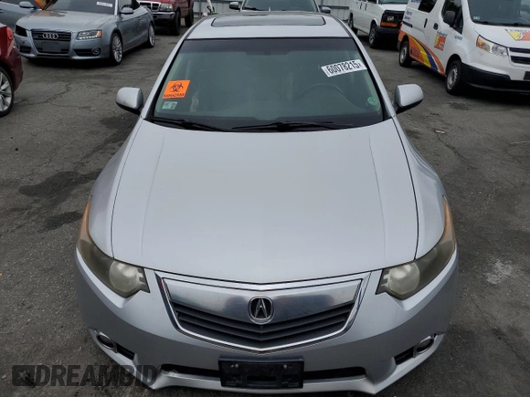 2011 Acura TSX with VIN JH4CU2F69BC016089, listed as a Copart auction lot 60078215 with 165,613 mi miles and Non repairable. Bid and sale history available at DreamBid. Image 5.