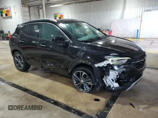 2022 Buick Encore GX Select with VIN KL4MMESL9NB007710, listed as a Copart auction lot 57322985 with 41,200 mi miles and Salvage title. Bid and sale history available at DreamBid. Image 4.