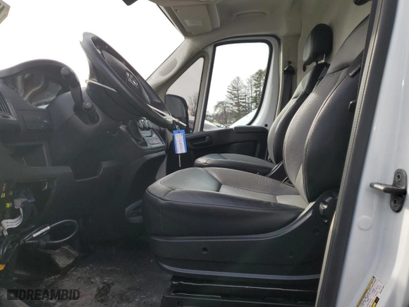 2021 Ram ProMaster Cargo Van with VIN 3C6LRVDG2ME507803, listed as a Copart auction lot 43442805 with 66,456 mi miles and Salvage Title. Bid and sale history available at carsss.com. Image 11.