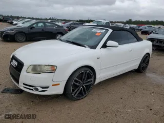 2008 Audi A4 2.0T with VIN WAUAF48H78K001955, listed as a Copart auction lot 83704454 with 133,012 mi miles and Salvage Title. Bid and sale history available at carsss.com. Image 1.