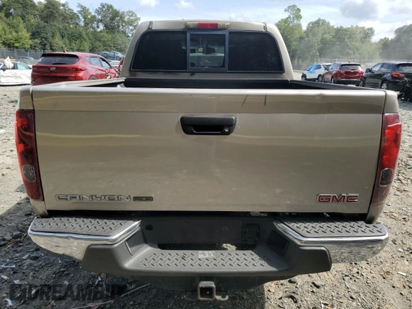 2008 GMC Canyon SLE2 with VIN 1GTDT43E288212029, listed as a Copart auction lot 70916264 with 176,156 mi miles and Salvage Title. Bid and sale history available at carsss.com. Image 6.