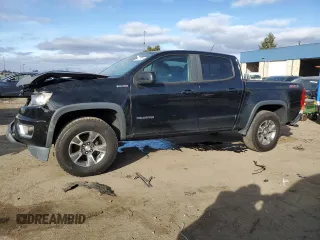 2018 Chevrolet Colorado 2WD Z71 with VIN 1GCGSDE12J1107287, listed as a Copart auction lot 87738325 with 107,849 mi miles and Salvage Title. Bid and sale history available at carsss.com. Image 1.