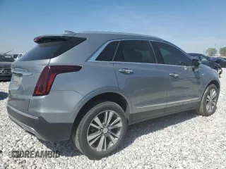 2024 Cadillac XT5 AWD Premium Luxury with VIN 1GYKNDRS6RZ733825, listed as a Copart auction lot 50414195 with 14,816 mi miles and Salvage title. Bid and sale history available at DreamBid. Image 3.